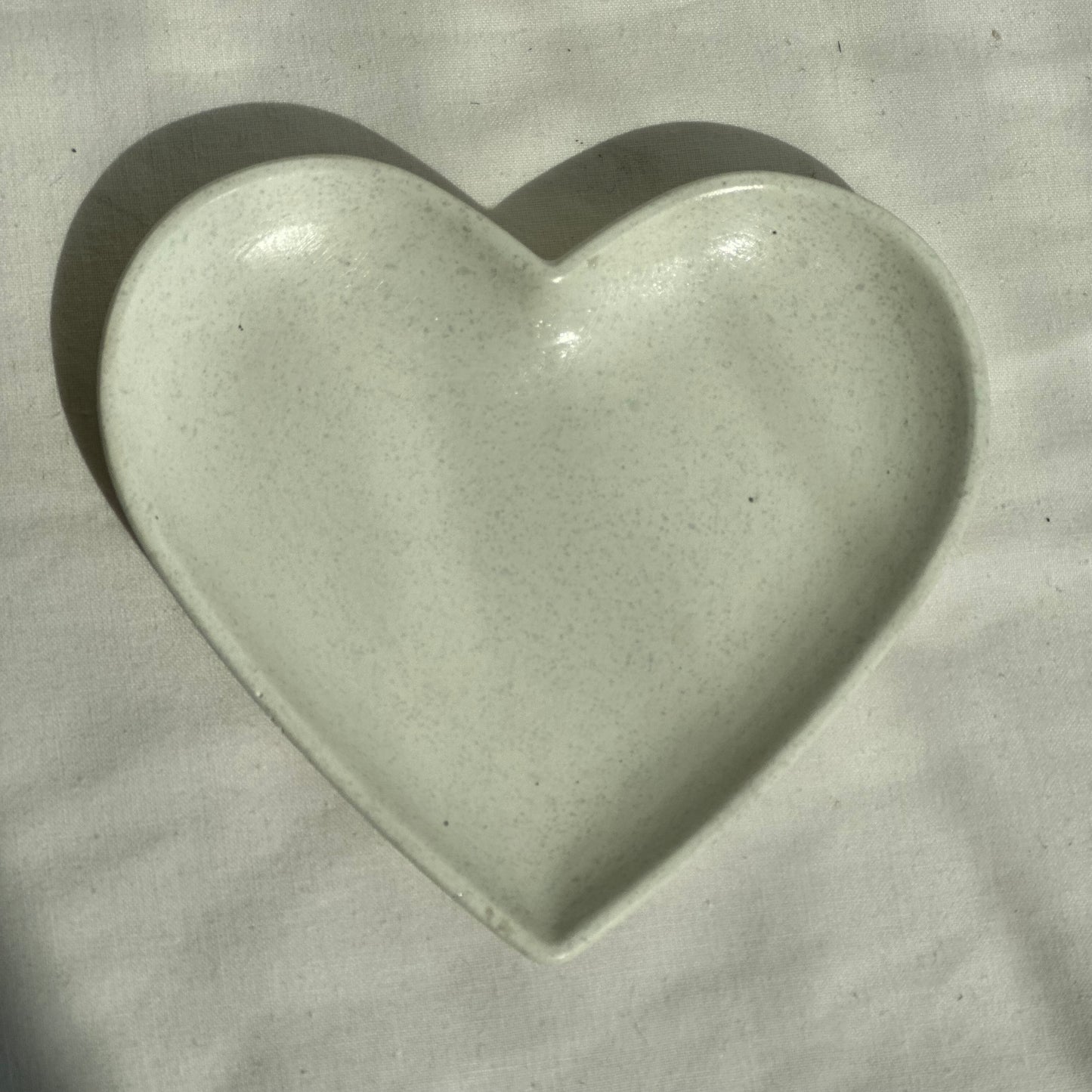 Porcelain Heart Tray